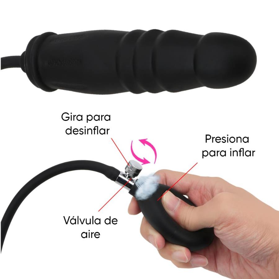 Dildo/Plug Inflable